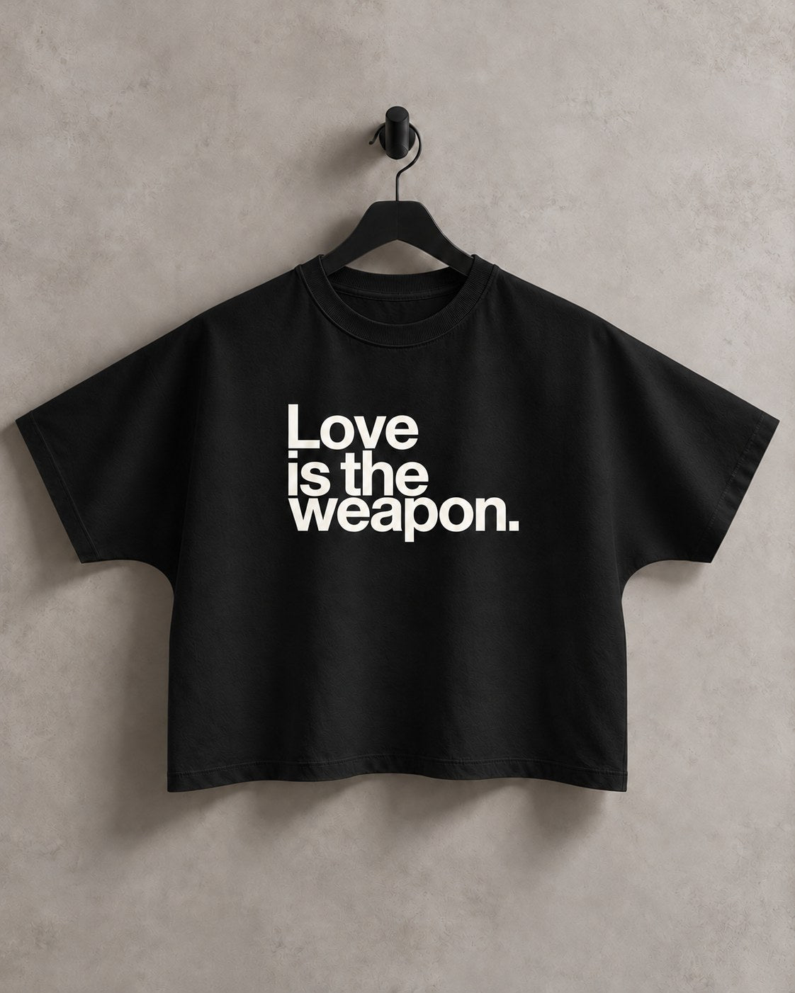 Love is the weapon.