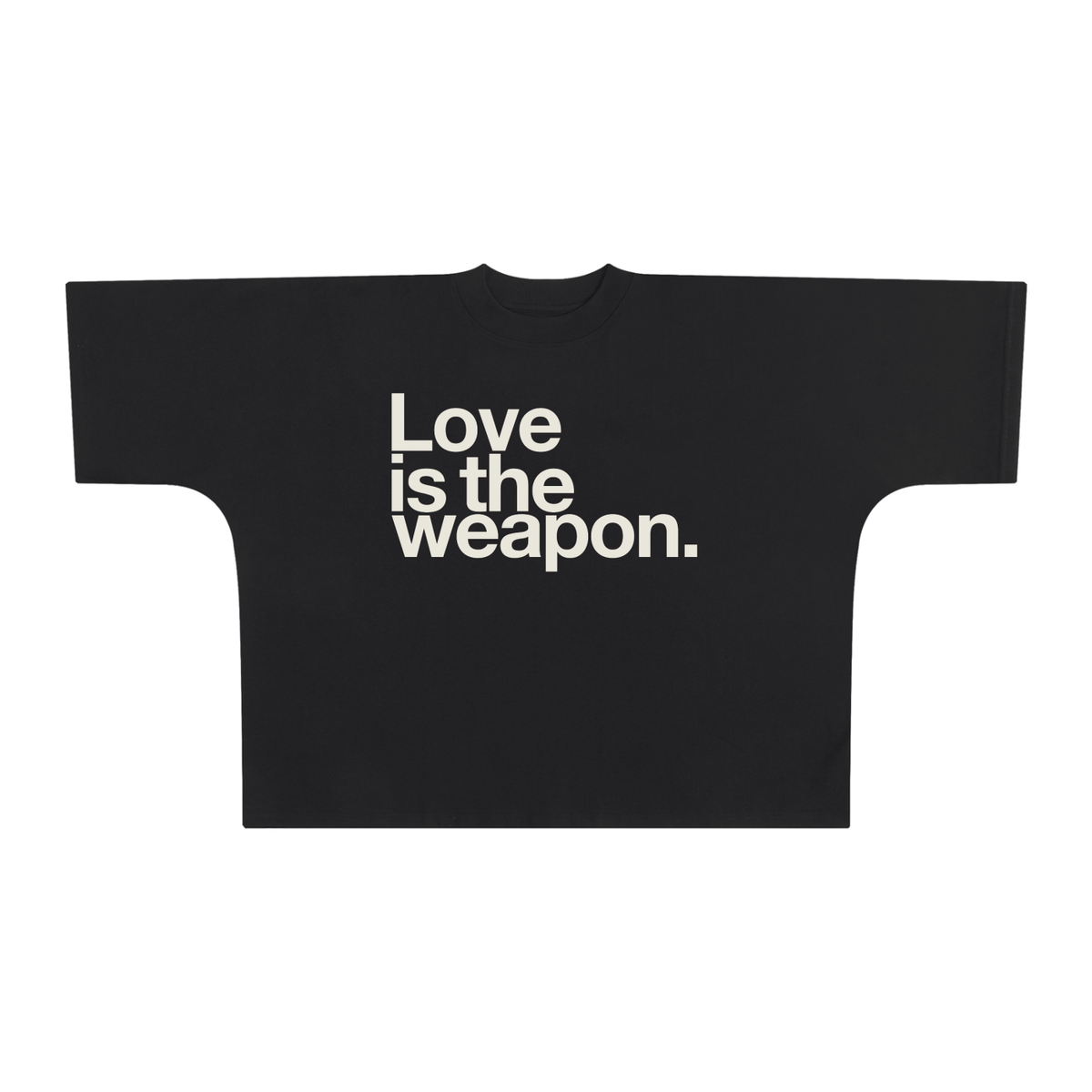 Love is the weapon.