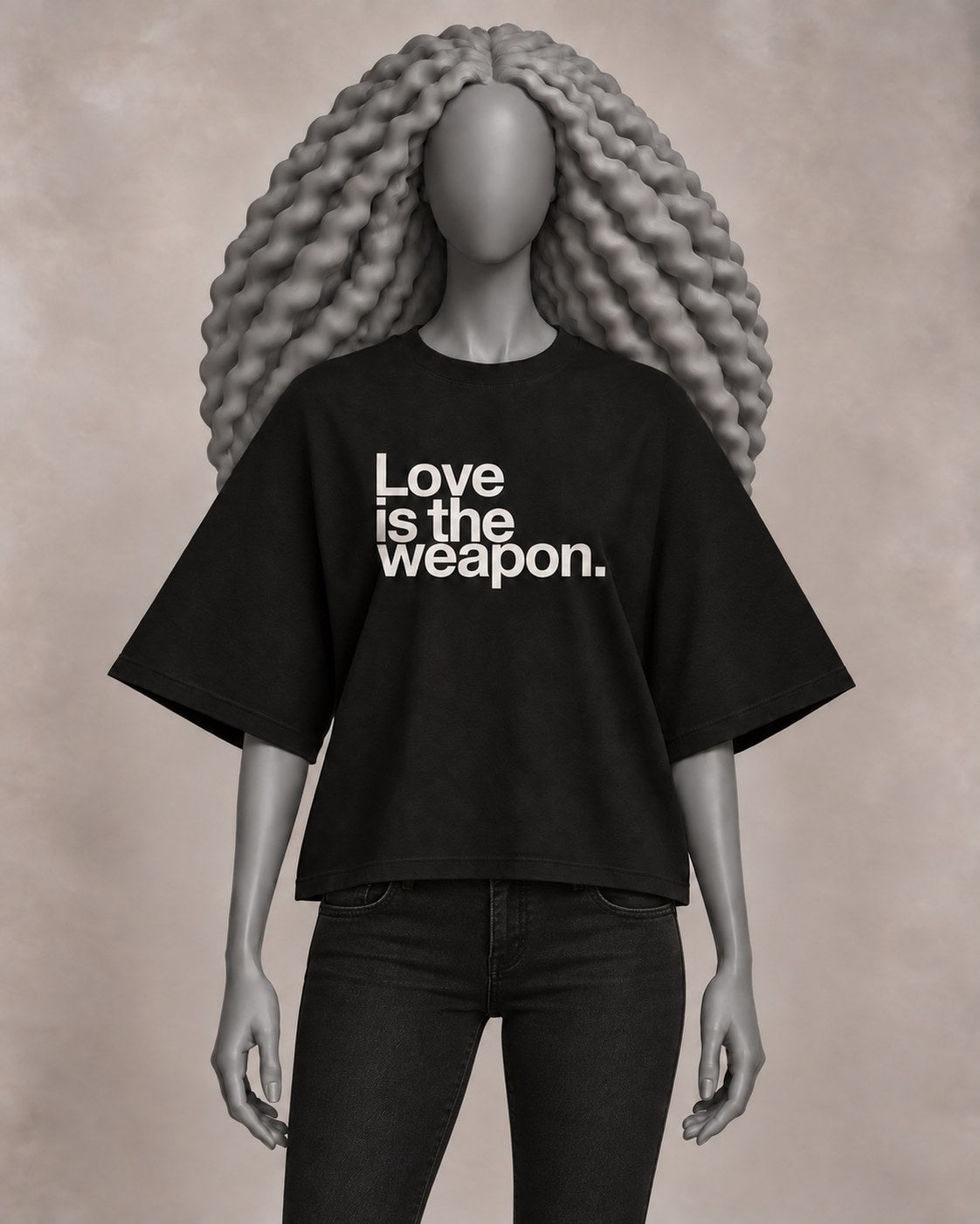 Love is the weapon.